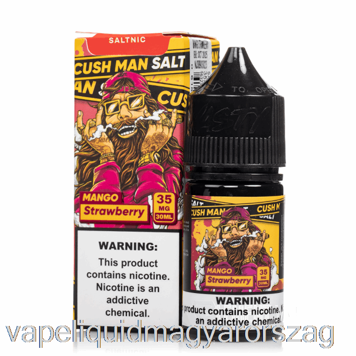 Cush Man - Mangó Eper - Csúnya Só - 30 Ml 35 Mg Vape E Cigi